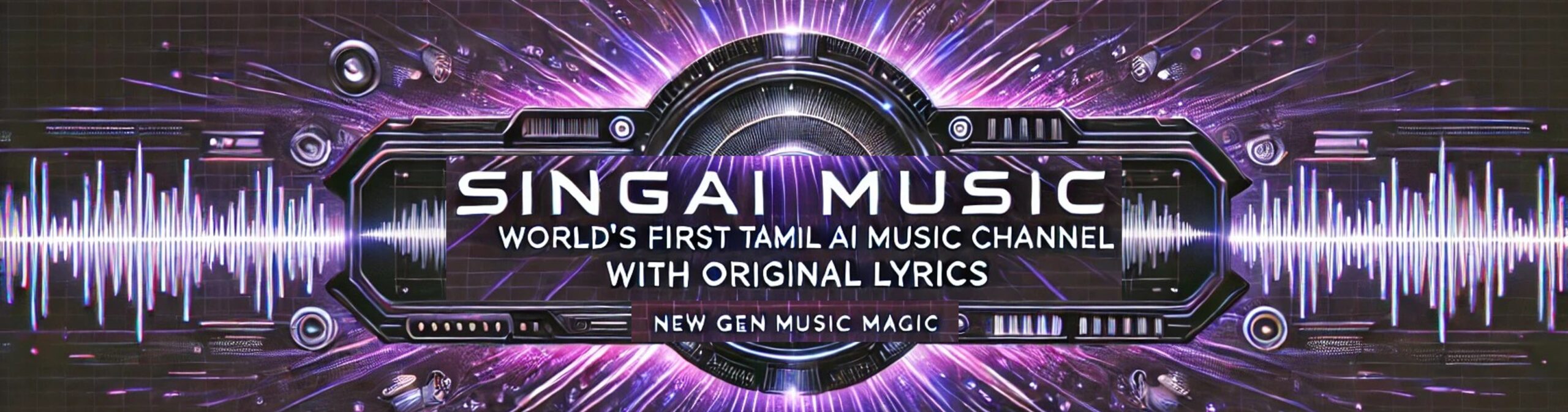 World First Tamil Ai Music Singai Music Banner